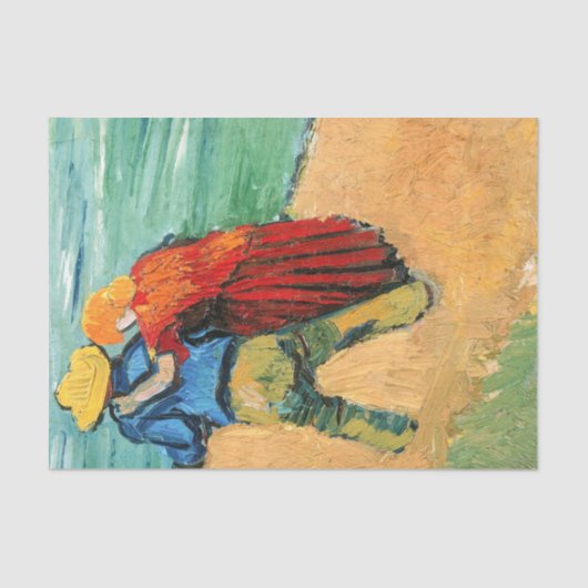 Vincent van Gogh - Two Lovers Seidenpapier (Vorderseite)