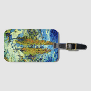Vincent Van Gogh Two Poplars in Saint-Rémy Gepäckanhänger