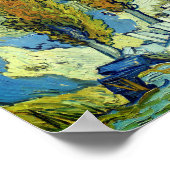 Vincent Van Gogh Two Poplars in Saint-Rémy Poster (Ecke)