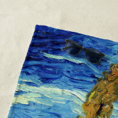 Vincent Van Gogh Two Poplars in Saint-Rémy Strandtuch (Beispiel)