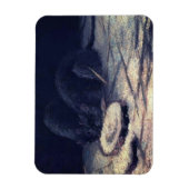 Vincent Van Gogh - Two Rats - Rat Lover Fine Art Magnet (Vertikal)