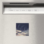 Vincent Van Gogh - Two Rats - Rat Lover Fine Art Magnet (In Situ (Geschirrspüler))