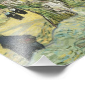 Vincent van Gogh über die Straße Fotodruck (Ecke)