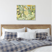 Vincent van Gogh über die Straße Leinwanddruck (Insitu (Schlafzimmer))