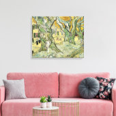 Vincent van Gogh über die Straße Leinwanddruck (Insitu (Wohnzimmer))