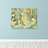 Vincent van Gogh über die Straße Leinwanddruck (Insitu (Holzboden))