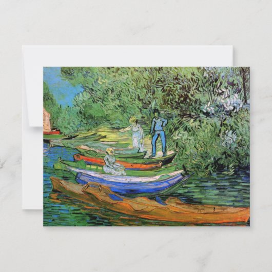 Vincent van Gogh - Ufer der Oise bei Auvers (Vorderseite)