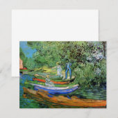 Vincent van Gogh - Ufer der Oise bei Auvers (Vorne/Hinten)