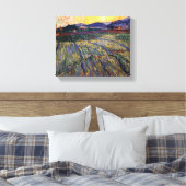 Vincent Van Gogh - umzäuntes Feld mit wachsender S Leinwanddruck (Insitu (Schlafzimmer))
