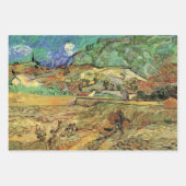 Vincent van Gogh - Umzäuntes Weizenfeld w Bauernho Geschenkpapier Set (Vorderseite 2)