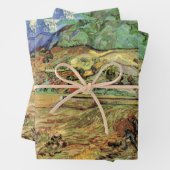 Vincent van Gogh - Umzäuntes Weizenfeld w Bauernho Geschenkpapier Set (Beispiel)