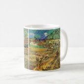 Vincent van Gogh - Umzäuntes Weizenfeld w Bauernho Kaffeetasse (VorderseiteRechts)