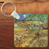Vincent van Gogh - Umzäuntes Weizenfeld w Bauernho Schlüsselanhänger (Vorderseite)