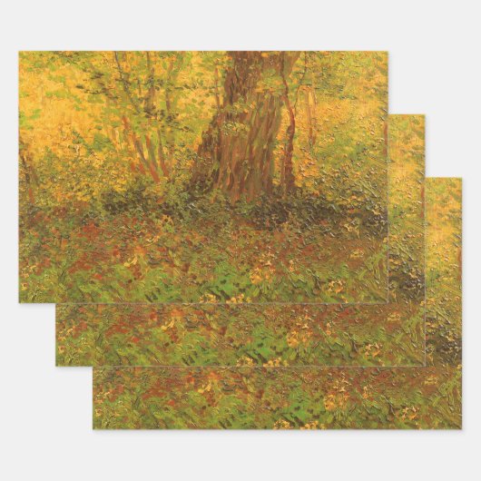 Vincent van Gogh - UnderGrowth Geschenkpapier Set (Set)