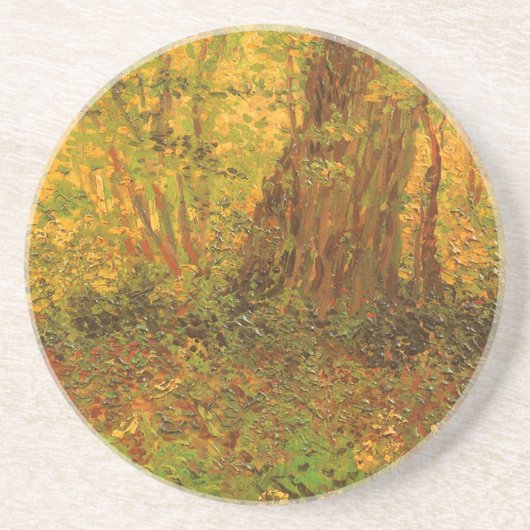 Vincent van Gogh - UnderGrowth Getränkeuntersetzer (Vorne)