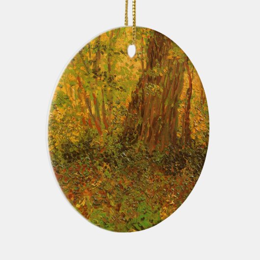 Vincent van Gogh - UnderGrowth Keramik Ornament (Rechts)