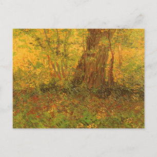 Vincent van Gogh - UnderGrowth Postkarte