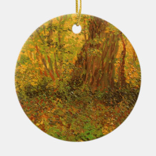 Vincent van Gogh - Unterholz Keramik Ornament