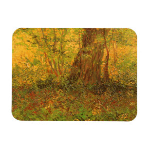 Vincent van Gogh - Unterholz Magnet