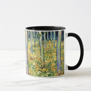 Vincent Van Gogh - Unterholz mit zwei Figuren Tasse