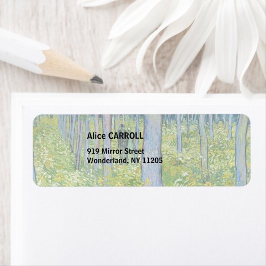 Vincent van Gogh - Unterwuchs mit zwei Zahlen (Insitu)