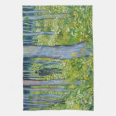 Vincent van Gogh - Unterwuchs mit zwei Zahlen Geschirrtuch (Vertikal)