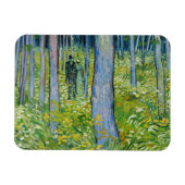 Vincent van Gogh - Unterwuchs mit zwei Zahlen Magnet (Horizontal)