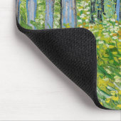 Vincent van Gogh - Unterwuchs mit zwei Zahlen Mousepad (Ecke)