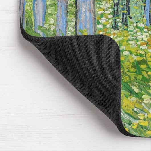 Vincent van Gogh - Unterwuchs mit zwei Zahlen Mousepad (Ecke)