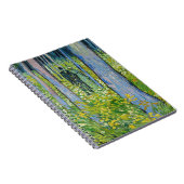 Vincent van Gogh - Unterwuchs mit zwei Zahlen Notizblock (Rechte Seite)