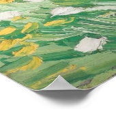 Vincent van Gogh - Unterwuchs mit zwei Zahlen Poster (Ecke)