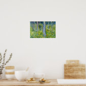 Vincent van Gogh - Unterwuchs mit zwei Zahlen Poster (Küche)