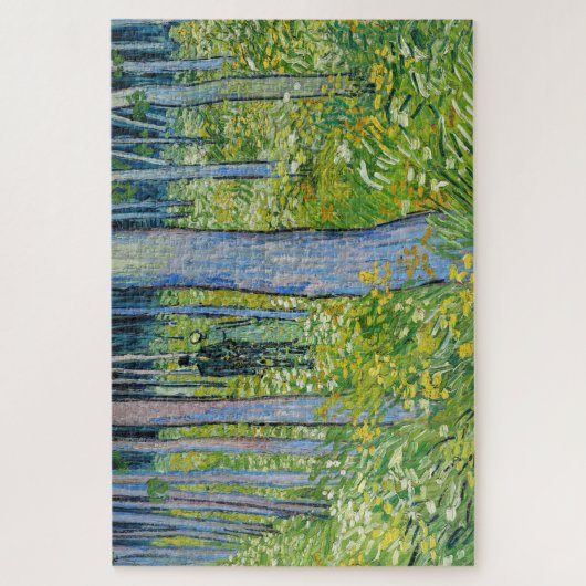 Vincent van Gogh - Unterwuchs mit zwei Zahlen Puzzle (Vertikal)