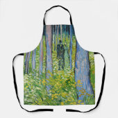 Vincent van Gogh - Unterwuchs mit zwei Zahlen Schürze (Vorderseite)