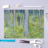 Vincent van Gogh - Unterwuchs mit zwei Zahlen Seidenpapier (Handwerk)