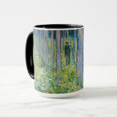 Vincent van Gogh - Unterwuchs mit zwei Zahlen Tasse (Vorderseite Links)