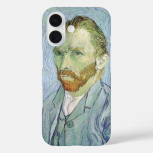Vincent van Gogh - Van Gogh Selbstportrait in Blau iPhone 16 Hülle