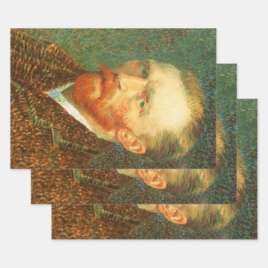 Vincent van Gogh - Van Gogh Self Portrait Geschenkpapier Set (Set)