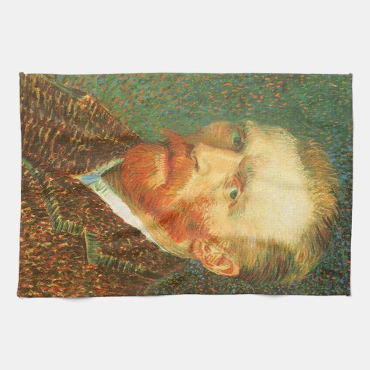 Vincent van Gogh - Van Gogh Self Portrait Geschirrtuch (Horizontal)