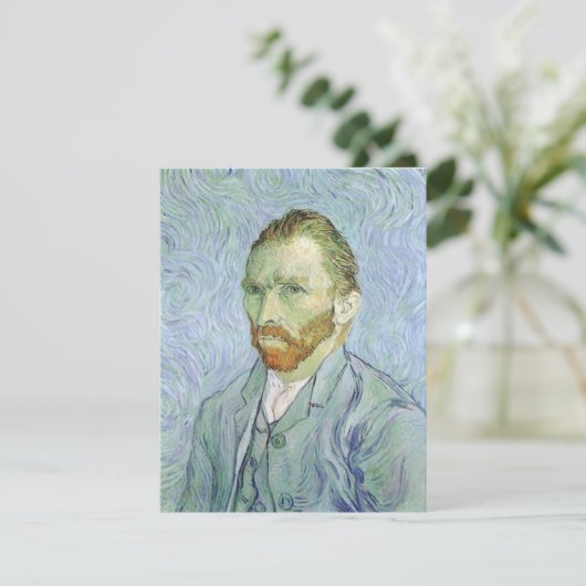 Vincent van Gogh - Van Gogh Self Portrait in Blue (Stehend Vorderseite)