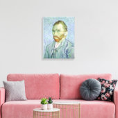Vincent van Gogh - Van Gogh Self Portrait in Blue Leinwanddruck (Insitu (Wohnzimmer))
