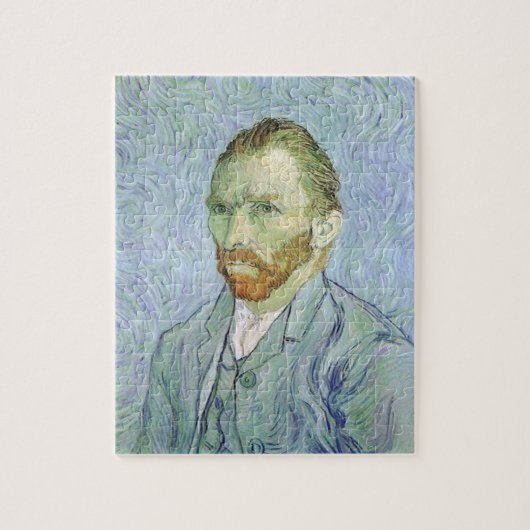 Vincent van Gogh - Van Gogh Self Portrait in Blue Puzzle (Vertikal)