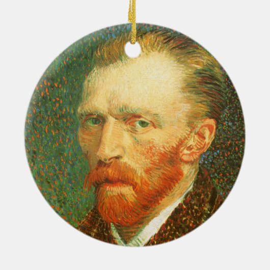 Vincent van Gogh - Van Gogh Self Portrait Keramikornament (Hinten)