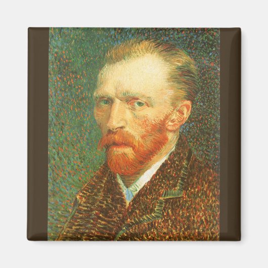 Vincent van Gogh - Van Gogh Self Portrait Magnet (Vorne)