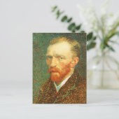 Vincent van Gogh - Van Gogh Self Portrait Postkarte (Stehend Vorderseite)