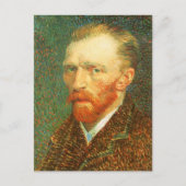 Vincent van Gogh - Van Gogh Self Portrait Postkarte (Vorderseite)