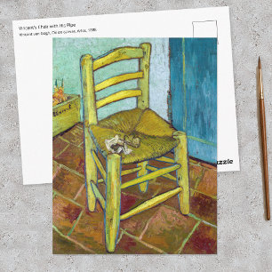 Vincent van Gogh - Van Goghs Stuhl Postkarte