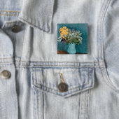 Vincent van Gogh | Vase Blumen, 1887 Button (Beispiel)