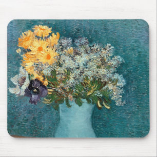 Vincent van Gogh   Vase Blumen, 1887 Mousepad