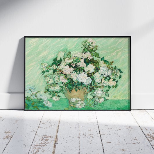 Vincent Van Gogh, Vase der Rose, Rose in der Vase Fotodruck